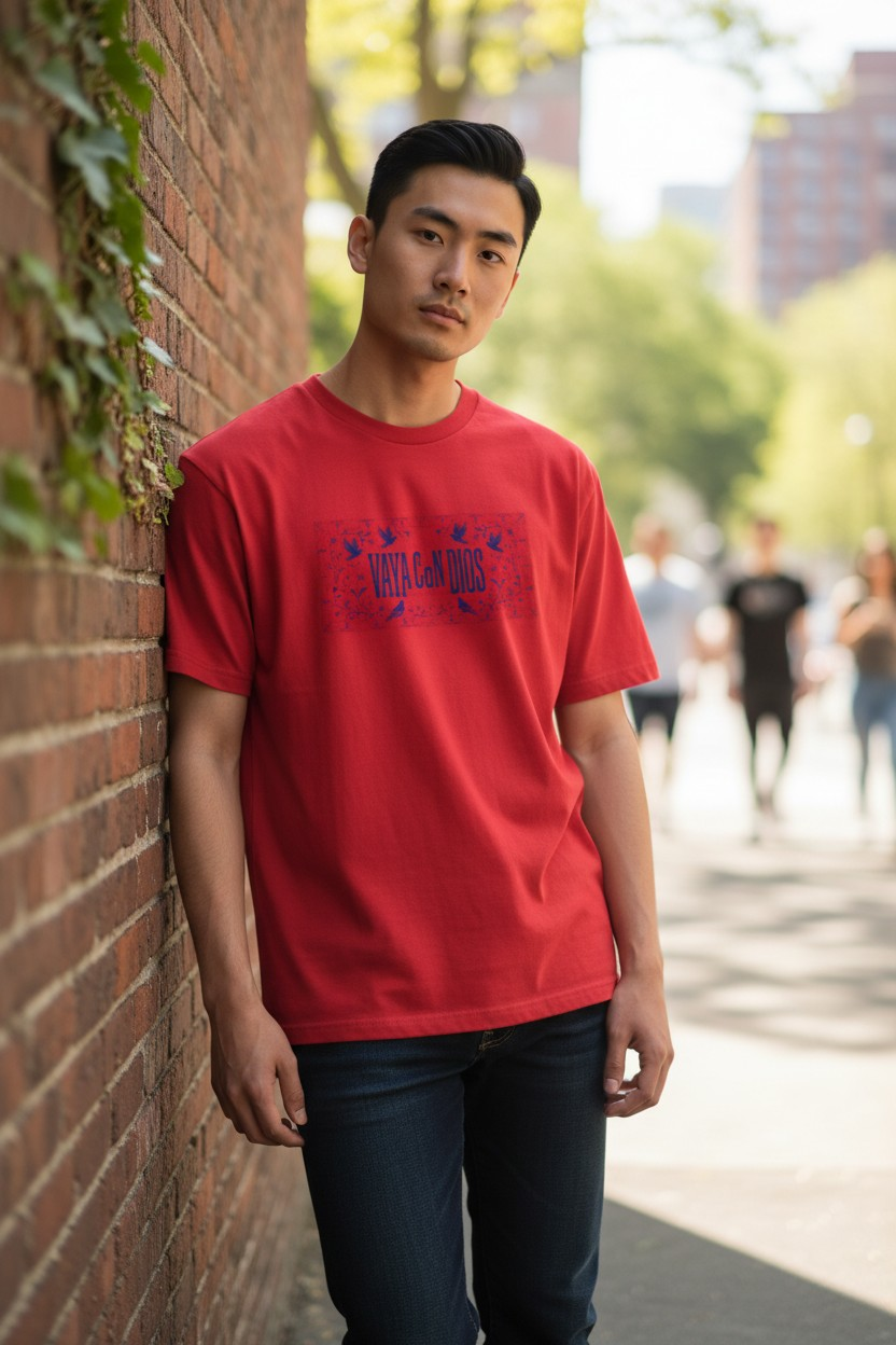 Camiseta “Vaya Con Dios” | Camisa Cristiana en Español | Playera de Fe Unisex