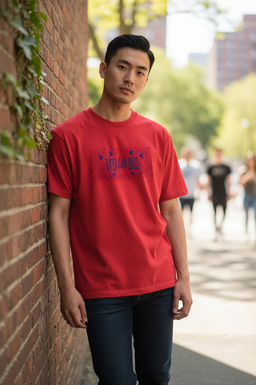Camiseta “Vaya Con Dios” | Camisa Cristiana en Español | Playera de Fe Unisex