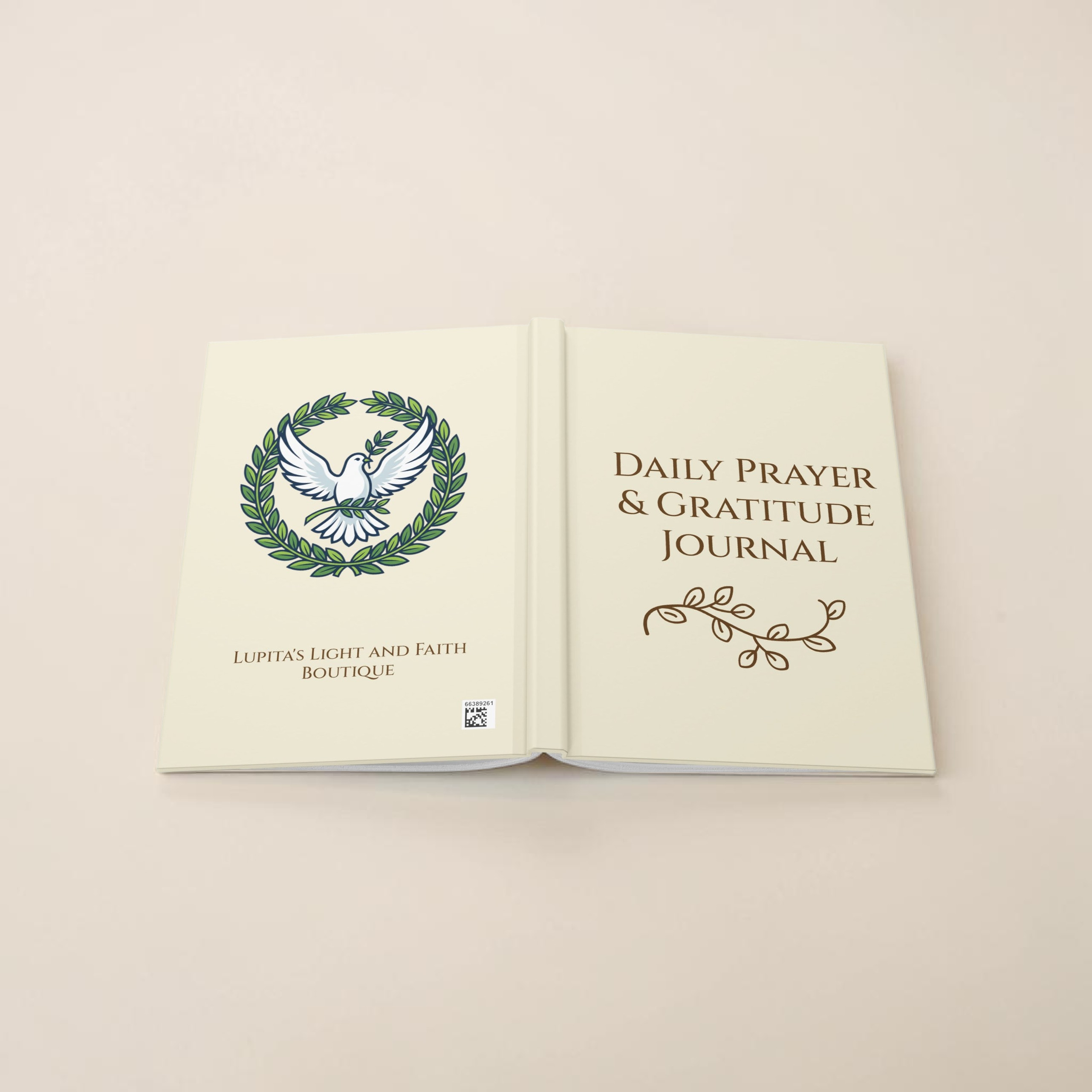 Daily Prayer & Gratitude Journal – Christian Hardcover Notebook for Faith, Reflection & Devotion