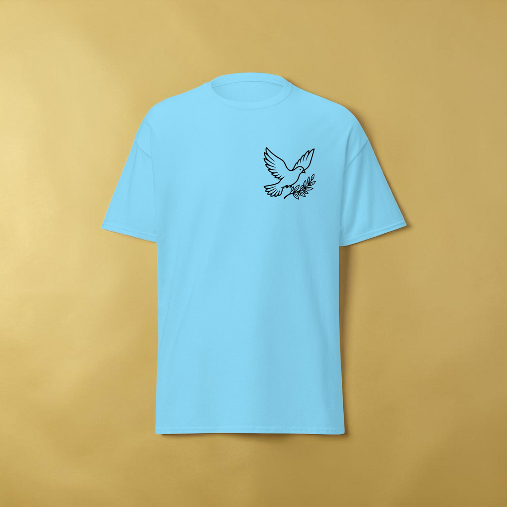 Faith Dove T-Shirt | Christian Dove Tee | Holy Spirit Shirt | Minimalist Faith Apparel