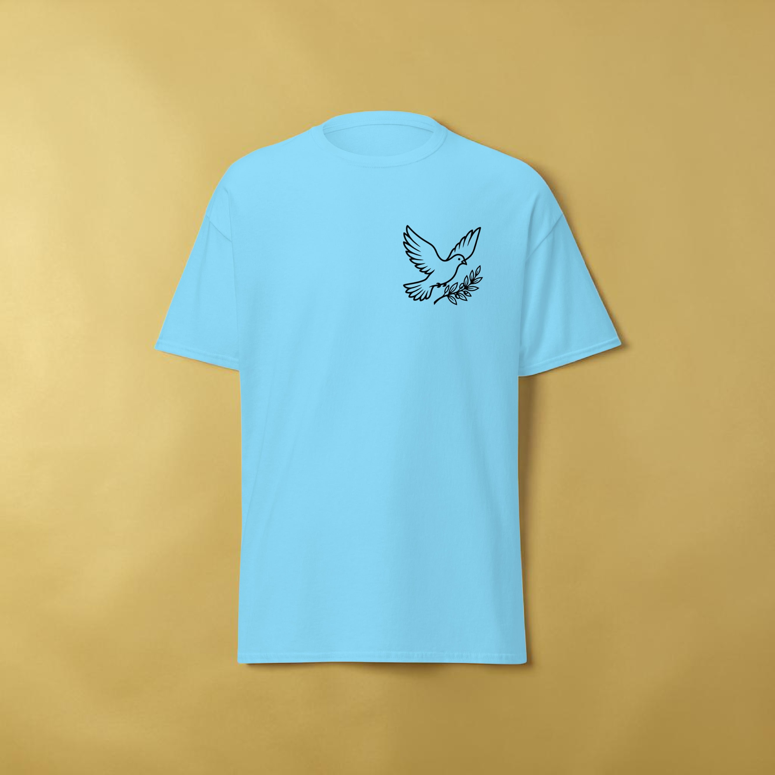 Faith Dove T-Shirt | Christian Dove Tee | Holy Spirit Shirt | Minimalist Faith Apparel